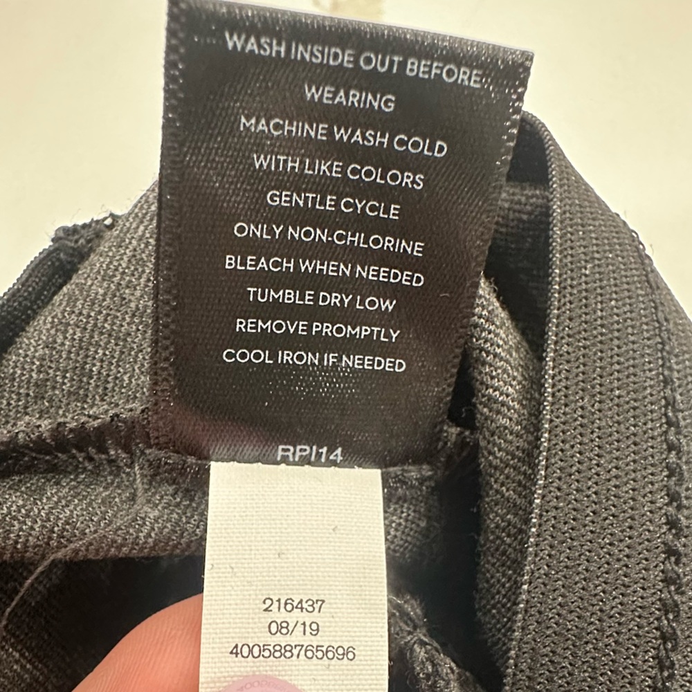 Simply Vera Vera Wang Charcoal Gray Slimming Ponte Bootcut Pants - Small - Picture 14 of 14